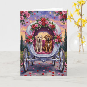 Bullmastiff Dog Valentine's Day Card