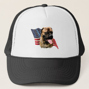 Bullmastiff Flag Trucker Hat