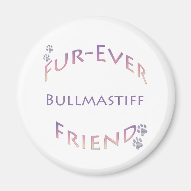 Bullmastiff Furever Magnet (Front)