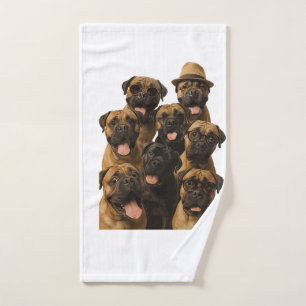 Bullmastiff Hand Towel