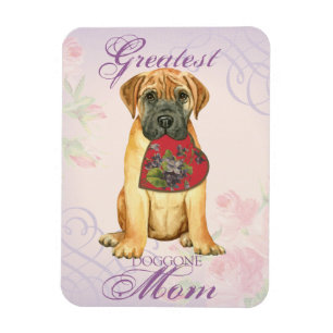 Bullmastiff Heart Mum Magnet