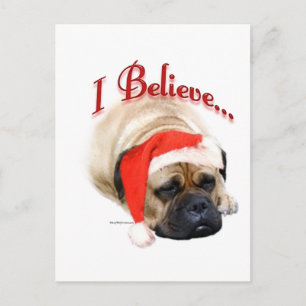 Bullmastiff I Believe Postcard