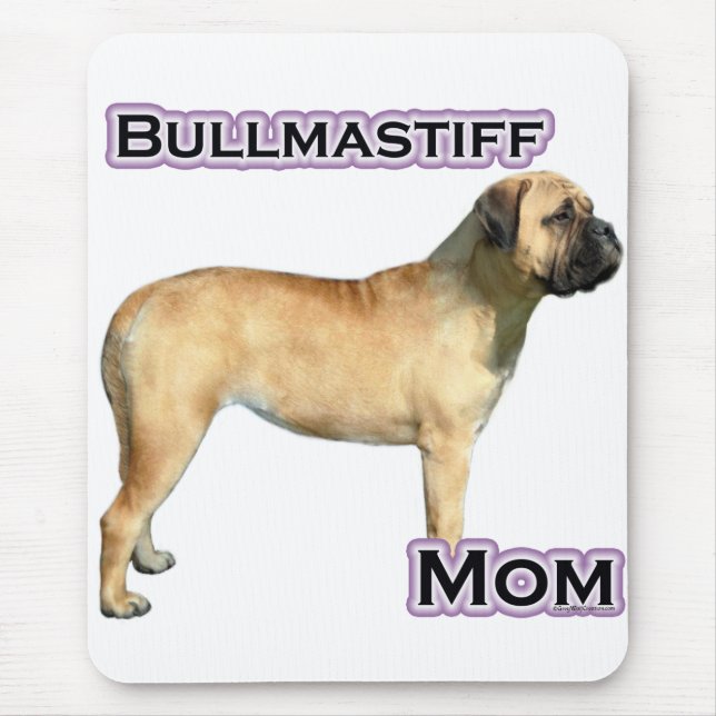 Bullmastiff Mum 4 Mouse Pad (Front)