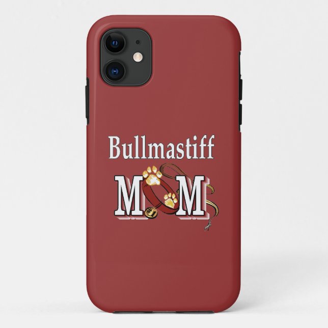 Bullmastiff Mum Case-Mate iPhone Case (Back)