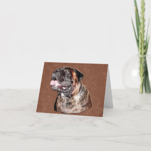 Bullmastiff Note Card