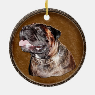 Bullmastiff Ornaments Make for Mastiff Lovers
