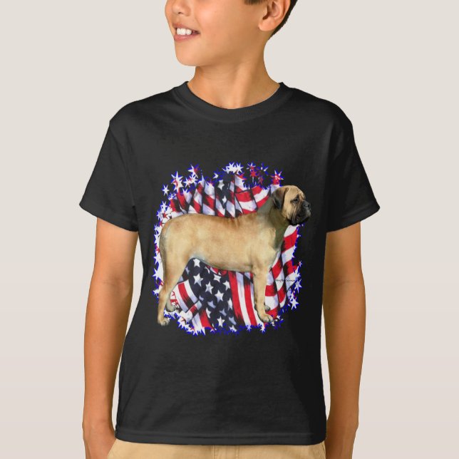 Bullmastiff Patriot T-Shirt (Front)