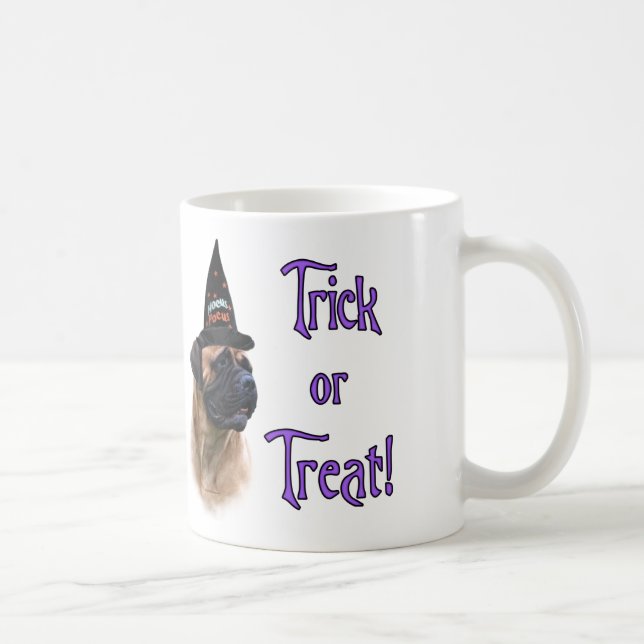Bullmastiff Trick Coffee Mug (Right)