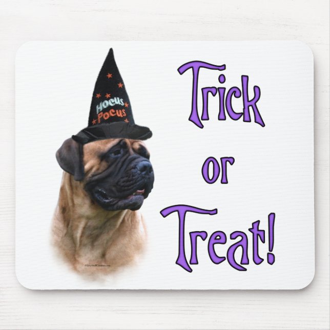 Bullmastiff Trick Mouse Pad (Front)