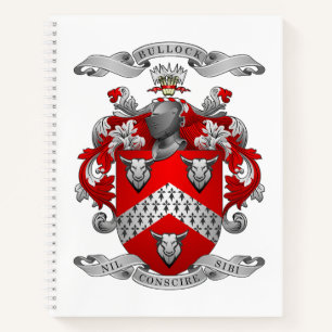 Bullock Crest Spiral Notebook