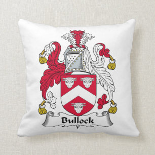 Bullock Family Crest Cushion