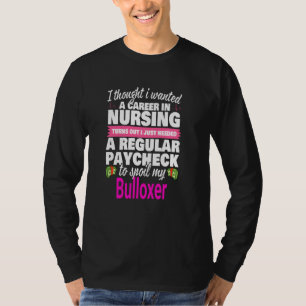 Bulloxer Nurse Spoiling Dog Puppy T-Shirt