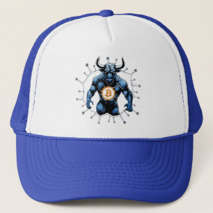 Bullrun crypto bull bitcoin trucker hat