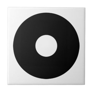 Bull's eye ceramic tile