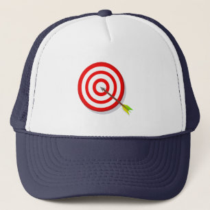 Bull's Eye Dart Board Trucker Hat