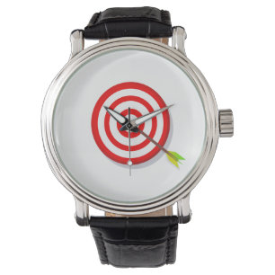 Bull's Eye Dart Board Watch