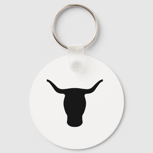 Bull's Head Key Ring (Front)