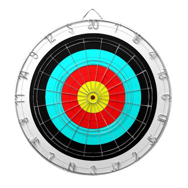 Bullseye Archery Target Dartboard (Front)