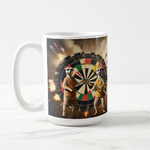 Bullseye Burrow: Meerkat Dart League, Coffee Mug