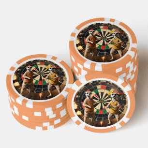 Bullseye Burrow: Meerkat Dart League, Poker Chips