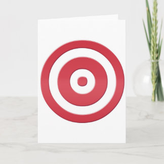 bullseye card