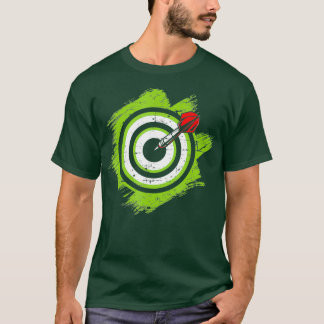 Bullseye Dart Board Dart Tshirt Darts Art Dart