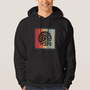 Bullseye Dart Board Dartboard Target Hoodie