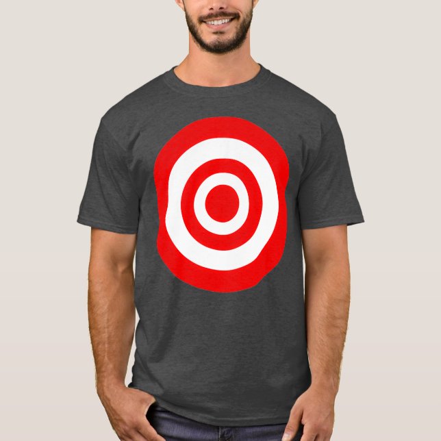 Bullseye Dart Board Dartboard Target T-Shirt (Front)