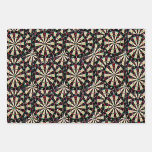 Bullseye Dartboards' Layered, Wrapping Paper Sheet
