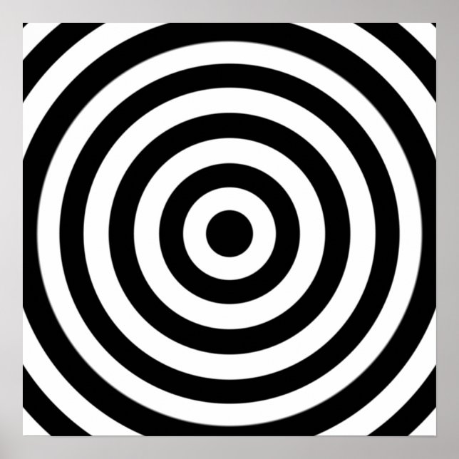 Bullseye Design Poster (Front)