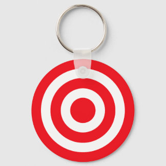 Bullseye Keychain