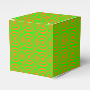 Bullseye-ORANGE-NEON-Sq FAVOR BOXES