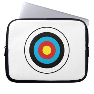 Bullseye Target Design Laptop Sleeve