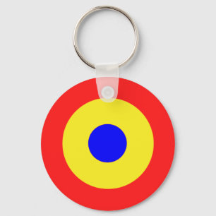 Bullseye Target Key Ring