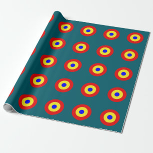 Bullseye Target Wrapping Paper