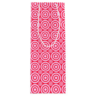 Bullseye-WINE GIFT BAG-Pink Wine Gift Bag