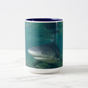Bullshark Two-Tone Coffee Mug