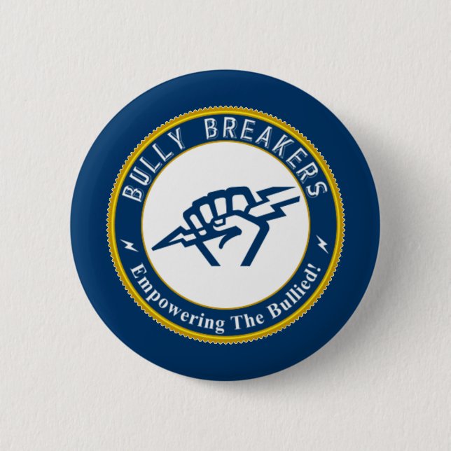 Bully Breaker Official Merchandise 6 Cm Round Badge (Front)