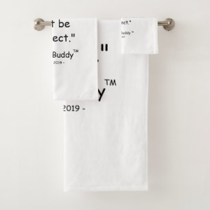 Bully Buddy It's Okay Inspirational Kids Bath Towel Set