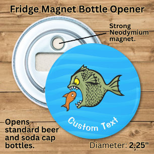Bully fish bottle opener