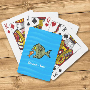 Bully fish playing cards