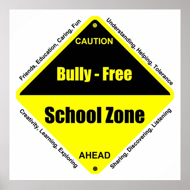 Bully - Free School Poster (Front)
