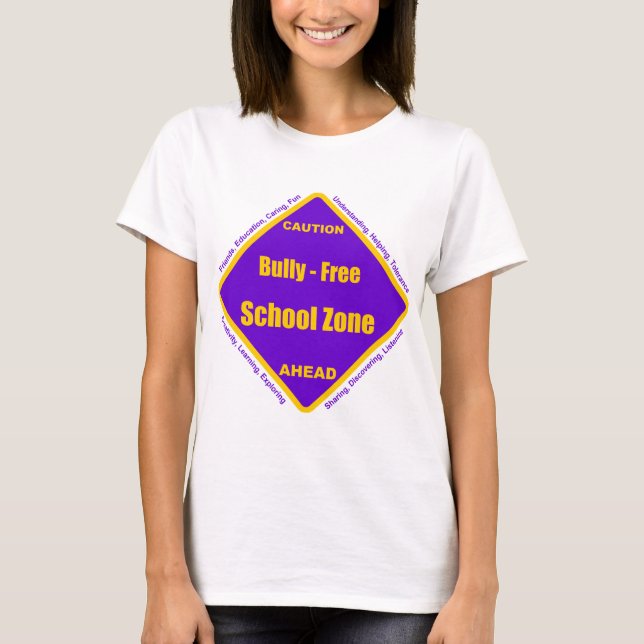 Bully - Free School Zone T-Shirt (Front)
