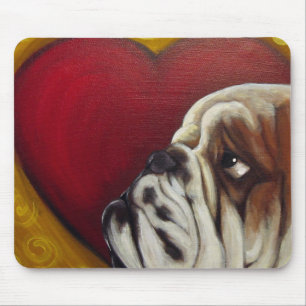Bully Heart Mouse Pad