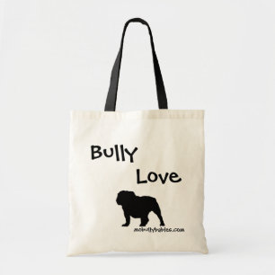 Bully Love Bulldog tote bag