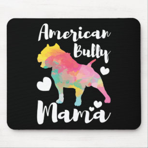 Bully Mama Bulldog Owner Mum Mouse Pad