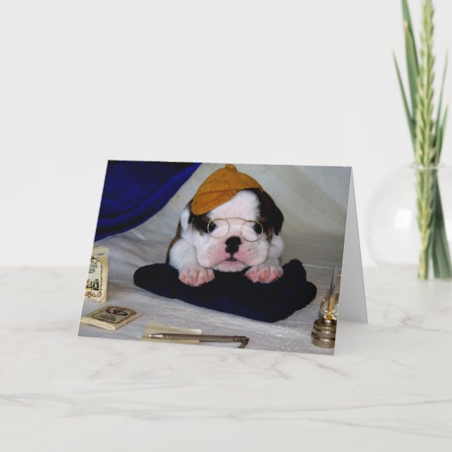 BullyBreeze - Pania - Study Time - Greeting Card (Front)