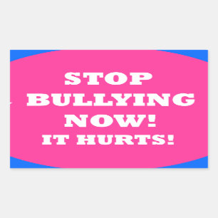 BULLYING.png Rectangular Sticker