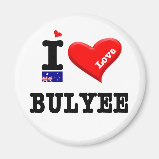 BULYEE - I Love Magnet (Front)