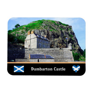 Bumbarton Castle, Dumbarton Rock / Scotland Magnet